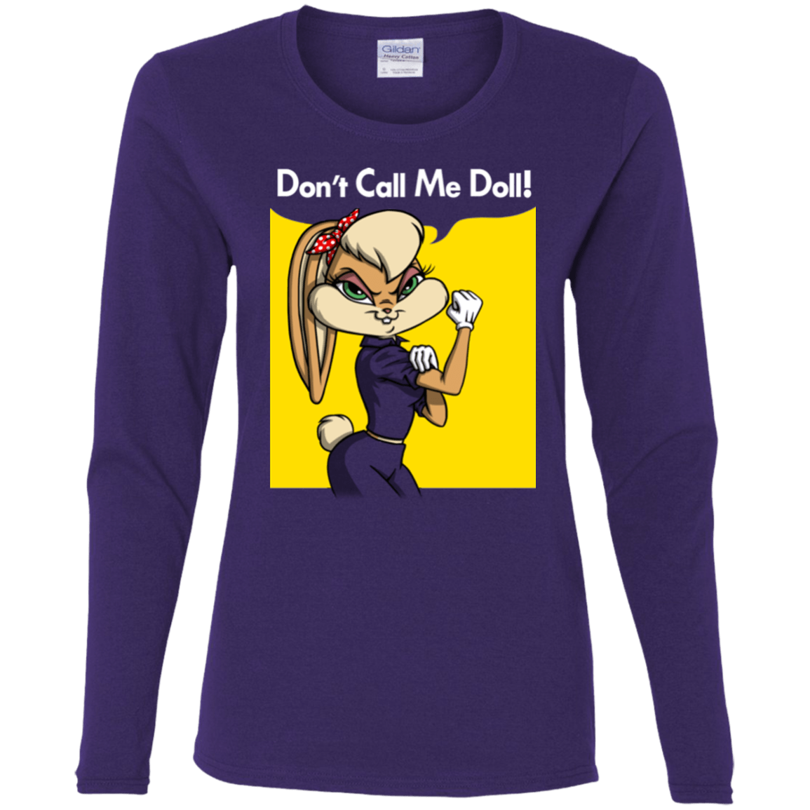 T-Shirts Purple / S Lola Dont Call me Doll Women's Long Sleeve T-Shirt