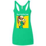 T-Shirts Envy / X-Small Lola Dont Call me Doll Women's Triblend Racerback Tank