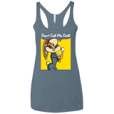 T-Shirts Indigo / X-Small Lola Dont Call me Doll Women's Triblend Racerback Tank