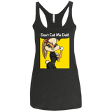 T-Shirts Vintage Black / X-Small Lola Dont Call me Doll Women's Triblend Racerback Tank