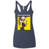 T-Shirts Vintage Navy / X-Small Lola Dont Call me Doll Women's Triblend Racerback Tank