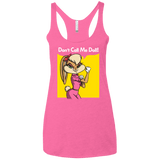 T-Shirts Vintage Pink / X-Small Lola Dont Call me Doll Women's Triblend Racerback Tank