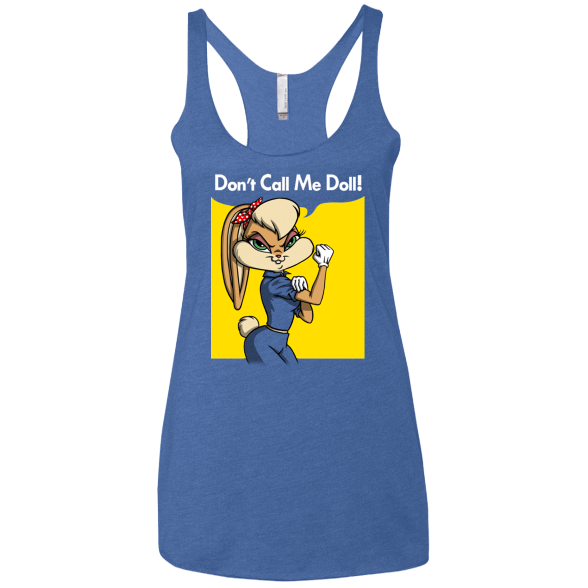 T-Shirts Vintage Royal / X-Small Lola Dont Call me Doll Women's Triblend Racerback Tank