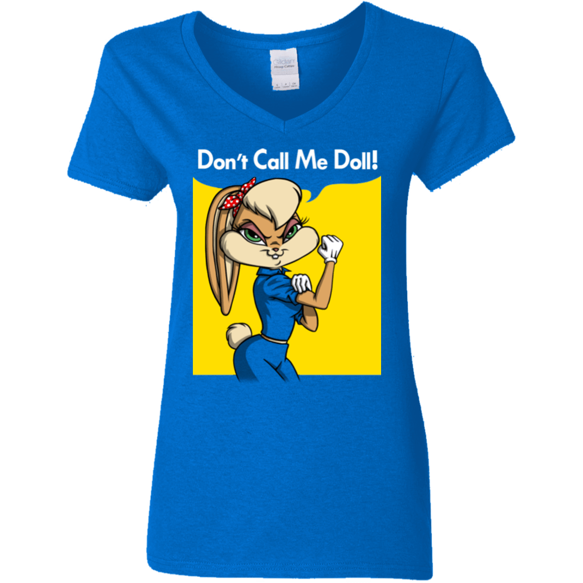 T-Shirts Royal / S Lola Dont Call me Doll Women's V-Neck T-Shirt