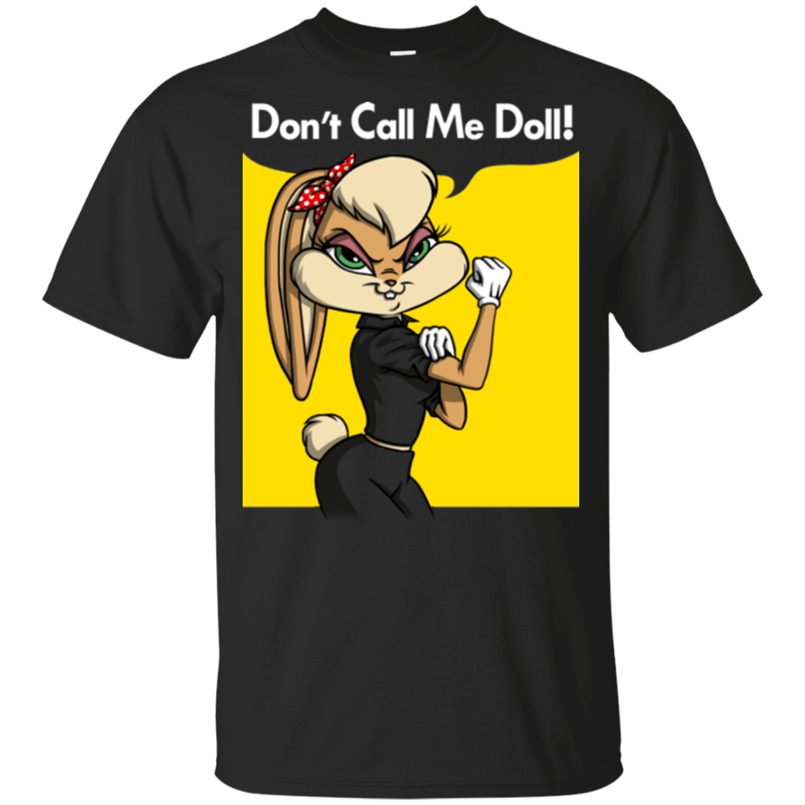 T-Shirts Black / YXS Lola Dont Call me Doll Youth T-Shirt