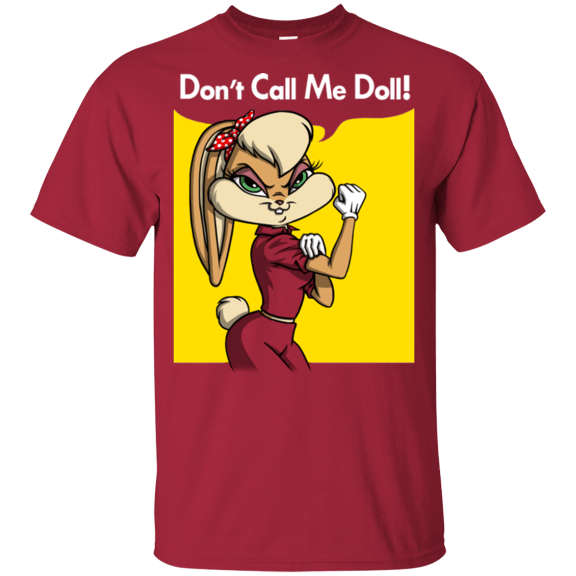 T-Shirts Cardinal / YXS Lola Dont Call me Doll Youth T-Shirt