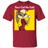 T-Shirts Cardinal / YXS Lola Dont Call me Doll Youth T-Shirt