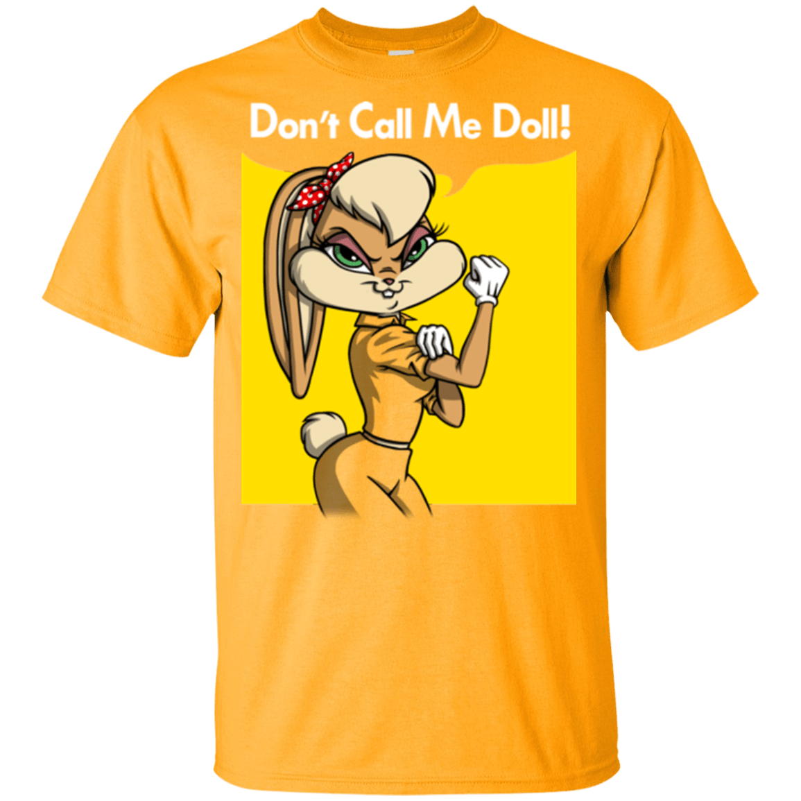 T-Shirts Gold / YXS Lola Dont Call me Doll Youth T-Shirt