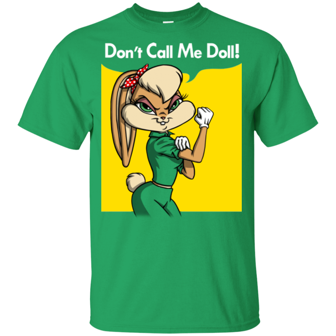 T-Shirts Irish Green / YXS Lola Dont Call me Doll Youth T-Shirt