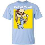 T-Shirts Light Blue / YXS Lola Dont Call me Doll Youth T-Shirt