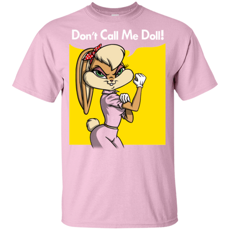 T-Shirts Light Pink / YXS Lola Dont Call me Doll Youth T-Shirt