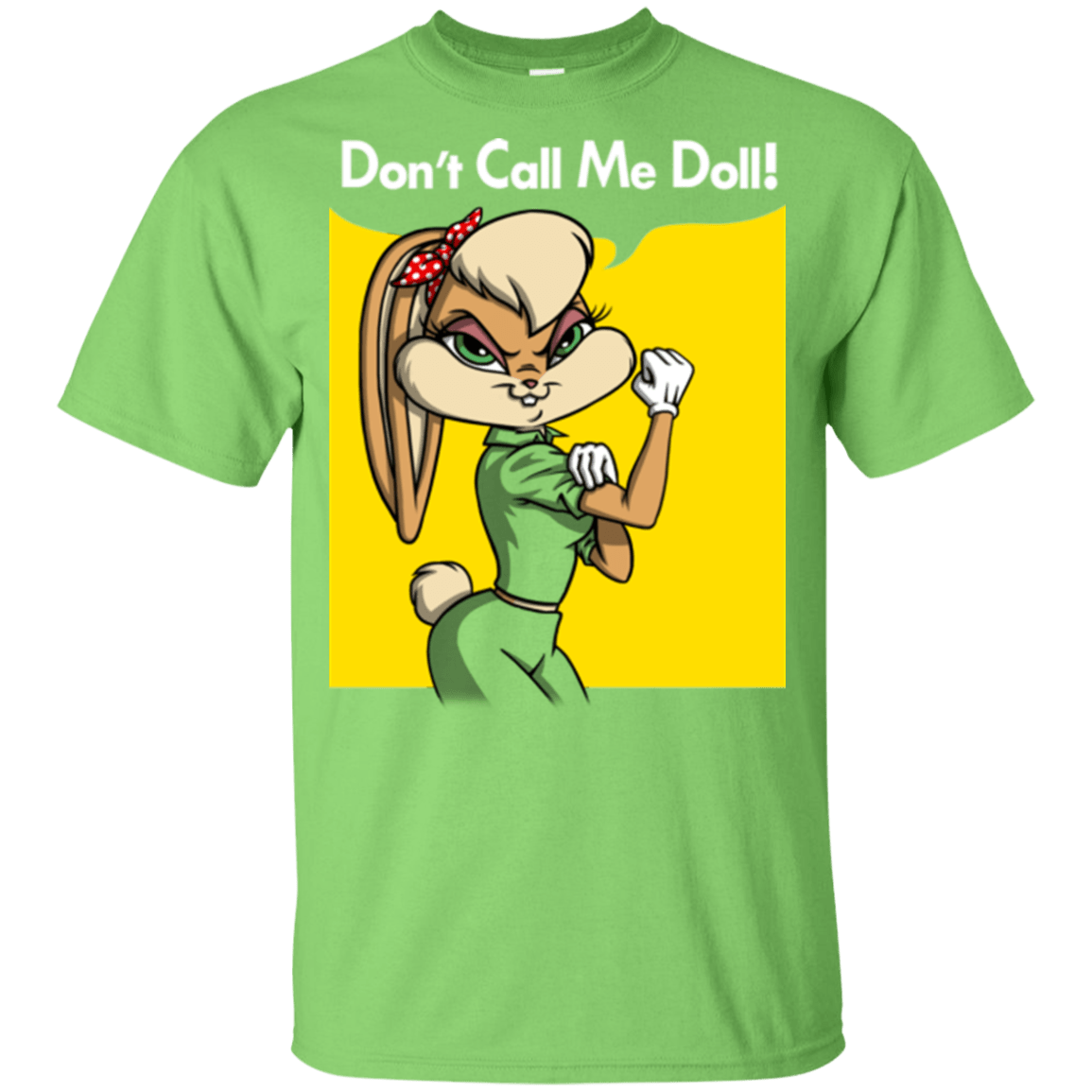 T-Shirts Lime / YXS Lola Dont Call me Doll Youth T-Shirt