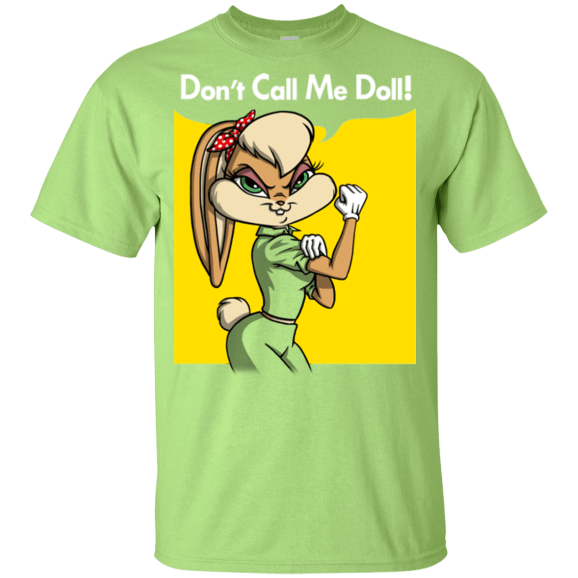 T-Shirts Mint Green / YXS Lola Dont Call me Doll Youth T-Shirt