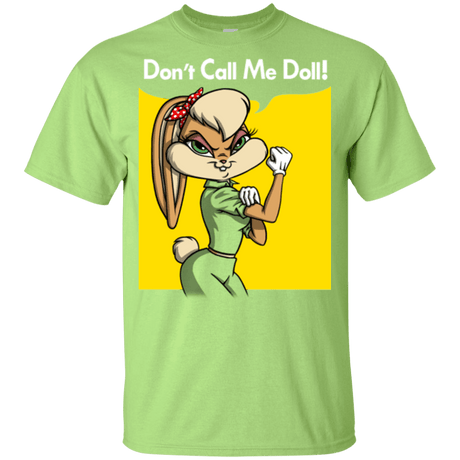 T-Shirts Mint Green / YXS Lola Dont Call me Doll Youth T-Shirt