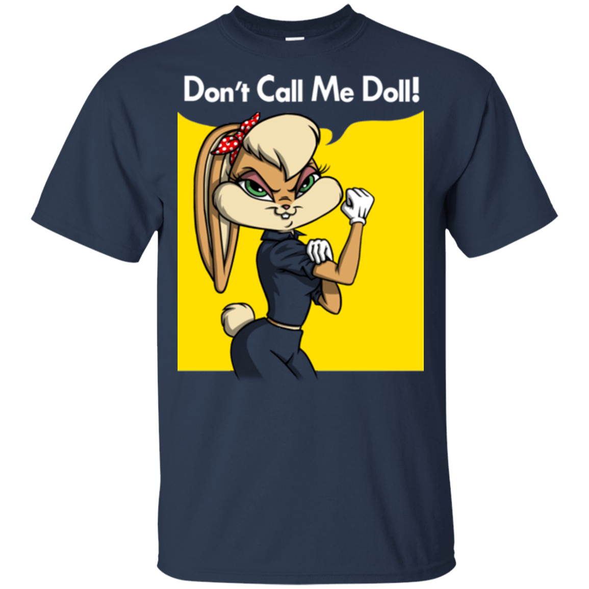 T-Shirts Navy / YXS Lola Dont Call me Doll Youth T-Shirt