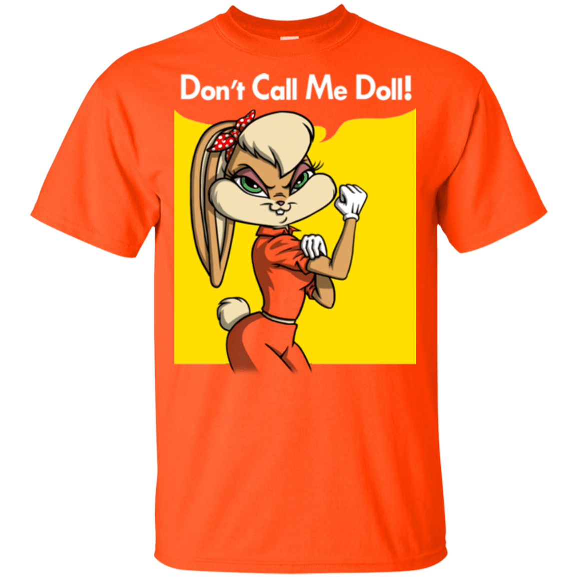 T-Shirts Orange / YXS Lola Dont Call me Doll Youth T-Shirt