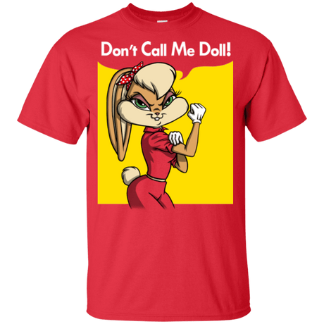 T-Shirts Red / YXS Lola Dont Call me Doll Youth T-Shirt