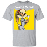 T-Shirts Sport Grey / YXS Lola Dont Call me Doll Youth T-Shirt