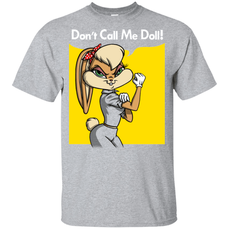 T-Shirts Sport Grey / YXS Lola Dont Call me Doll Youth T-Shirt