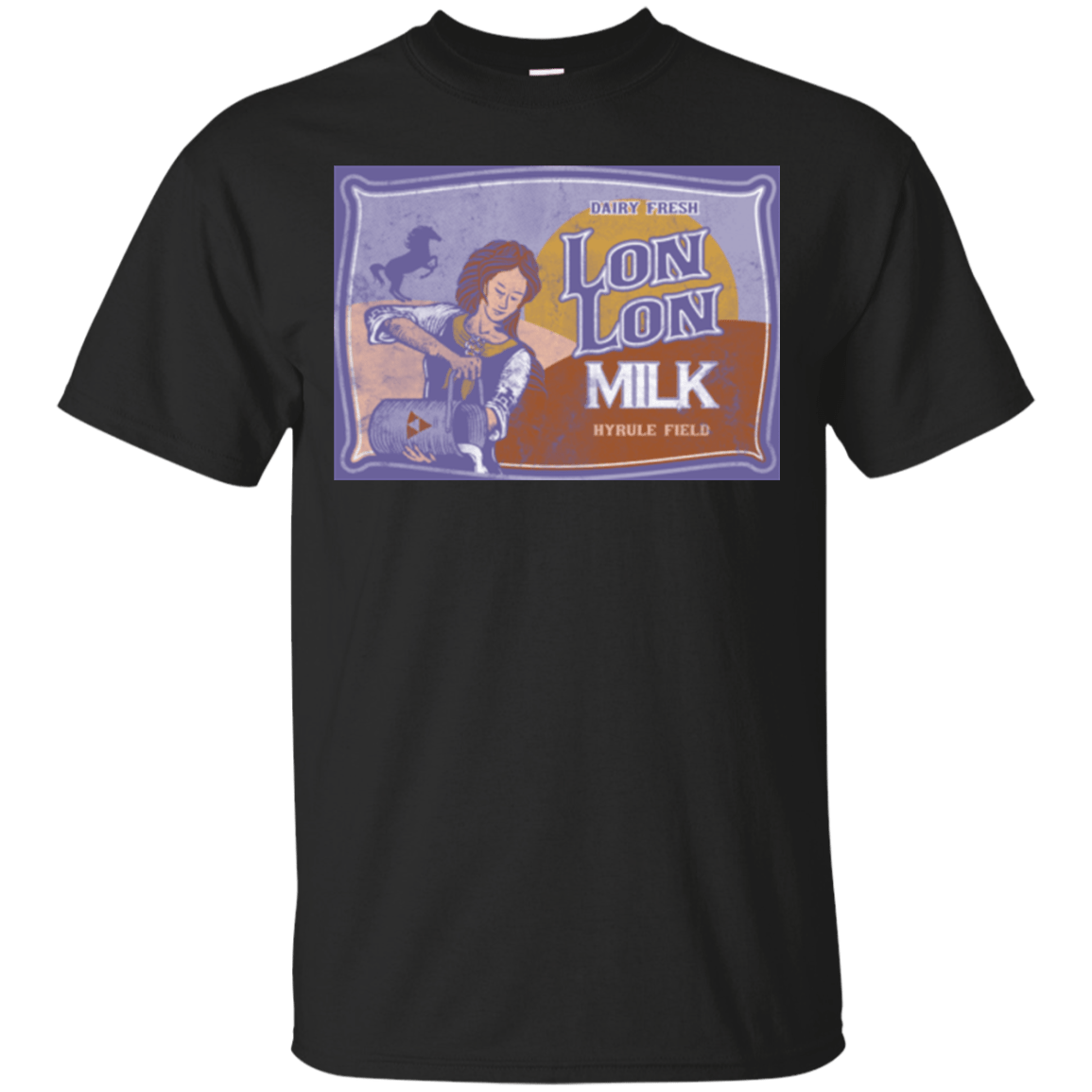 T-Shirts Black / Small Lon Lon Milk T-Shirt