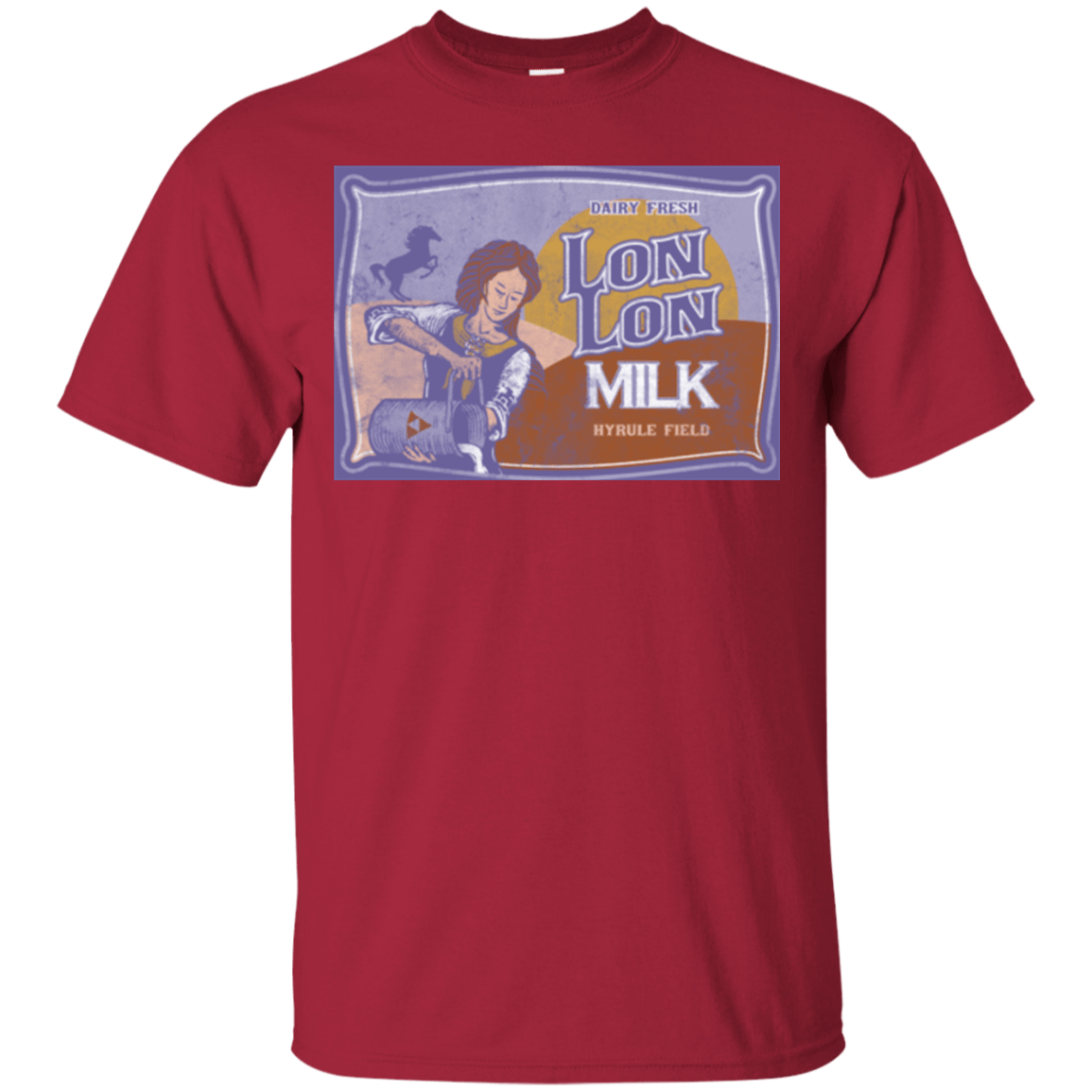 T-Shirts Cardinal / Small Lon Lon Milk T-Shirt
