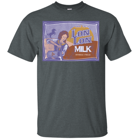 T-Shirts Dark Heather / Small Lon Lon Milk T-Shirt