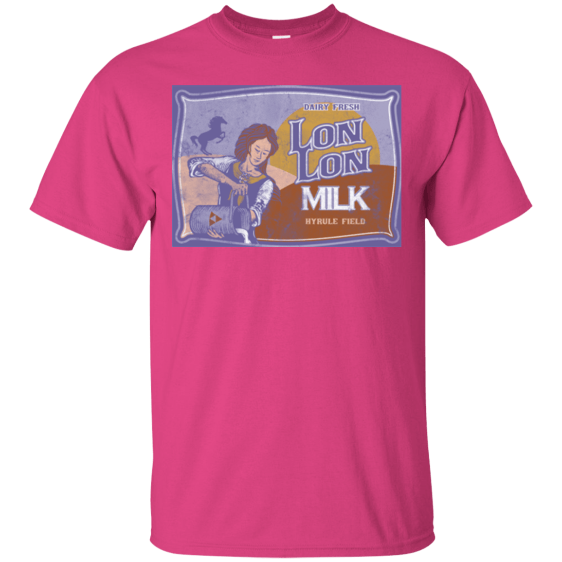 T-Shirts Heliconia / Small Lon Lon Milk T-Shirt