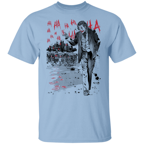 T-Shirts Light Blue / YXS Lone Comedian and Cubs Youth T-Shirt