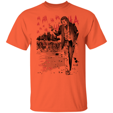 T-Shirts Orange / YXS Lone Comedian and Cubs Youth T-Shirt