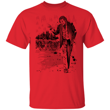 T-Shirts Red / YXS Lone Comedian and Cubs Youth T-Shirt