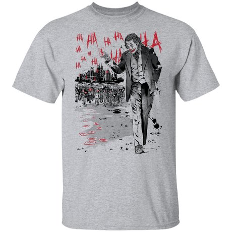 T-Shirts Sport Grey / YXS Lone Comedian and Cubs Youth T-Shirt