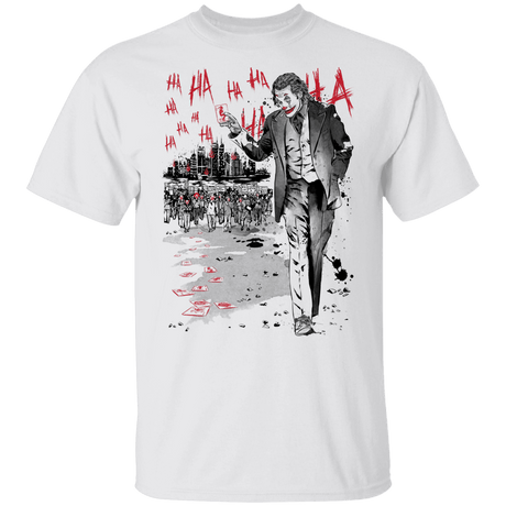 T-Shirts White / YXS Lone Comedian and Cubs Youth T-Shirt