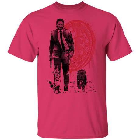 T-Shirts Heliconia / YXS Lone Hitman and Cub Youth T-Shirt