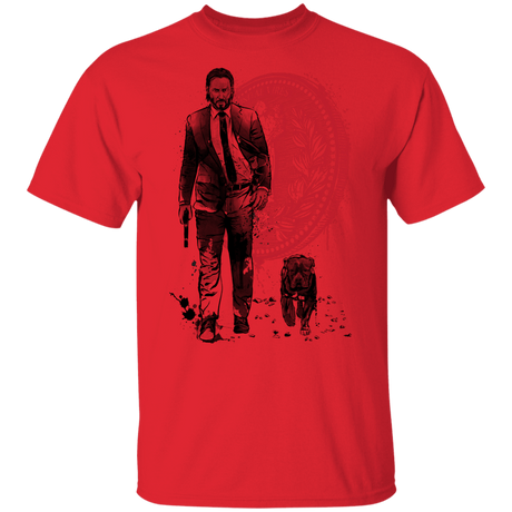 T-Shirts Red / YXS Lone Hitman and Cub Youth T-Shirt