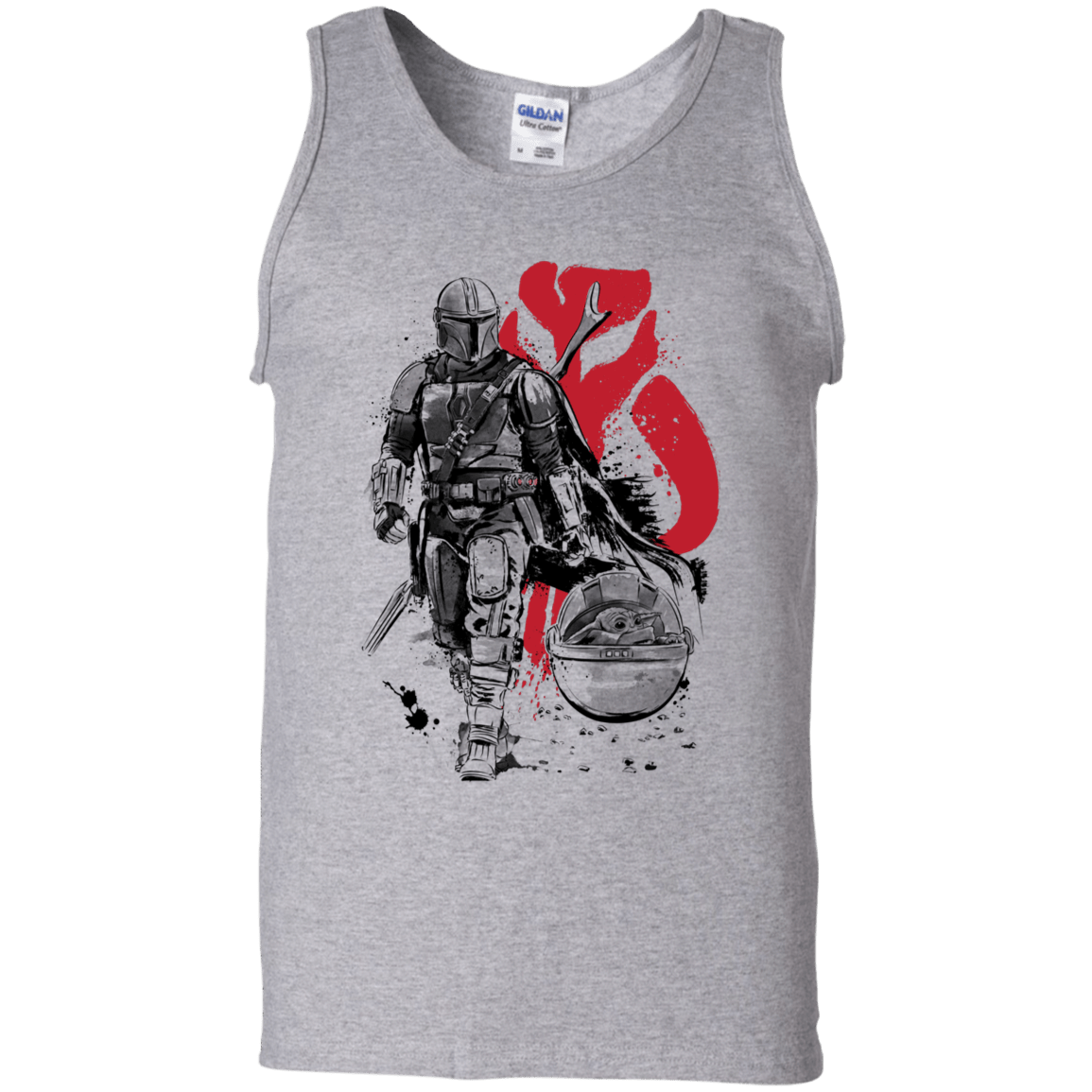 T-Shirts Sport Grey / S Lone Hunter and Cub Men's Tank Top