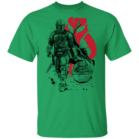 T-Shirts Irish Green / YXS Lone Hunter and Cub Youth T-Shirt