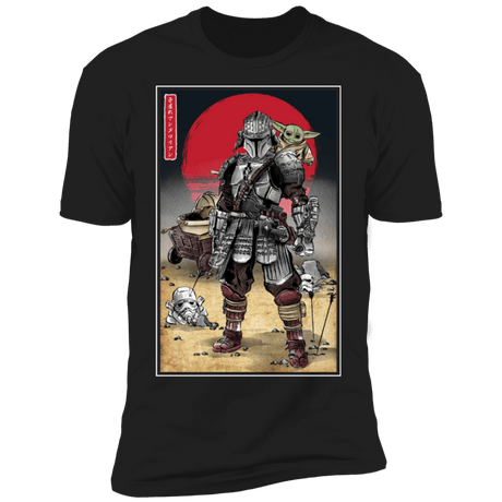 T-Shirts Black / S Lone Ronin and Cub Men's Premium T-Shirt