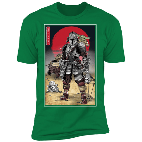 T-Shirts Kelly Green / S Lone Ronin and Cub Men's Premium T-Shirt