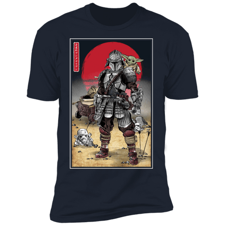 T-Shirts Midnight Navy / S Lone Ronin and Cub Men's Premium T-Shirt