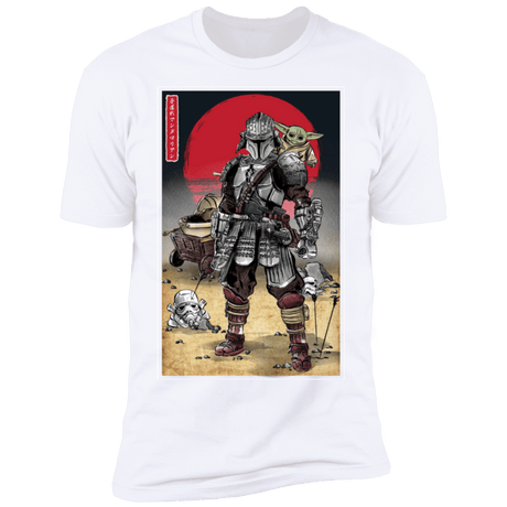 T-Shirts White / S Lone Ronin and Cub Men's Premium T-Shirt