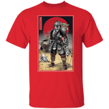 T-Shirts Red / S Lone Ronin and Cub T-Shirt