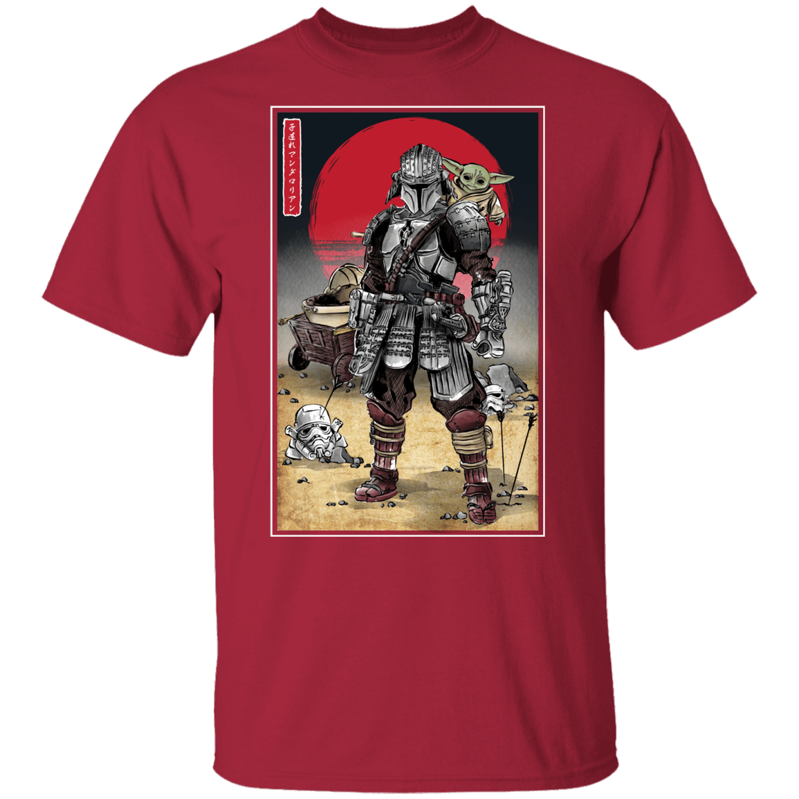 T-Shirts Cardinal / YXS Lone Ronin and Cub Youth T-Shirt