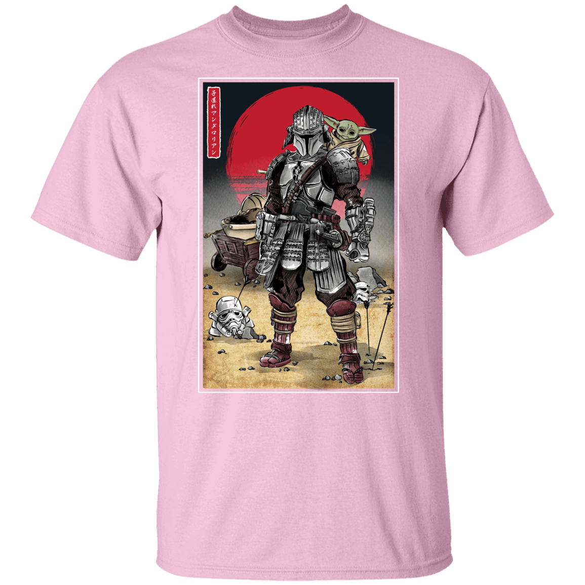 T-Shirts Light Pink / YXS Lone Ronin and Cub Youth T-Shirt