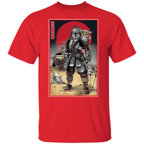 T-Shirts Red / YXS Lone Ronin and Cub Youth T-Shirt