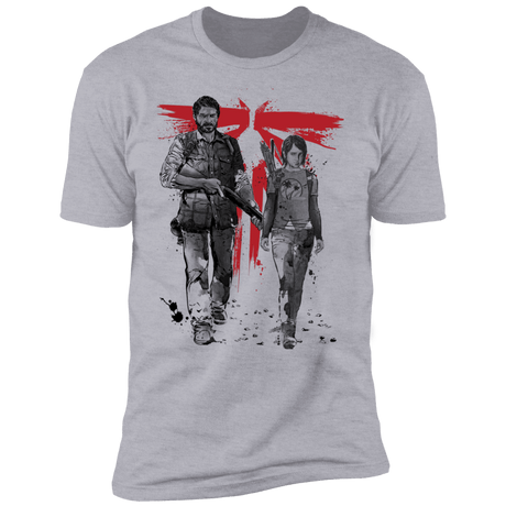 T-Shirts Heather Grey / S Lone Survivor and Cub Men's Premium T-Shirt