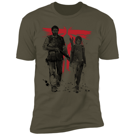 T-Shirts Military Green / S Lone Survivor and Cub Men's Premium T-Shirt