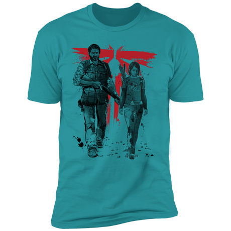 T-Shirts Tahiti Blue / S Lone Survivor and Cub Men's Premium T-Shirt