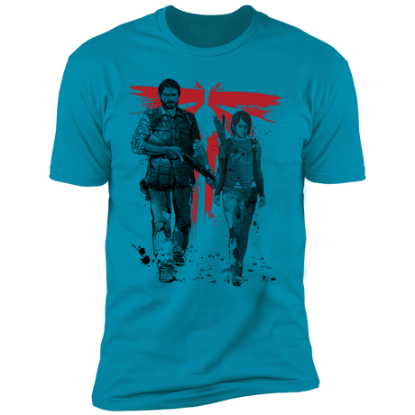 T-Shirts Turquoise / S Lone Survivor and Cub Men's Premium T-Shirt