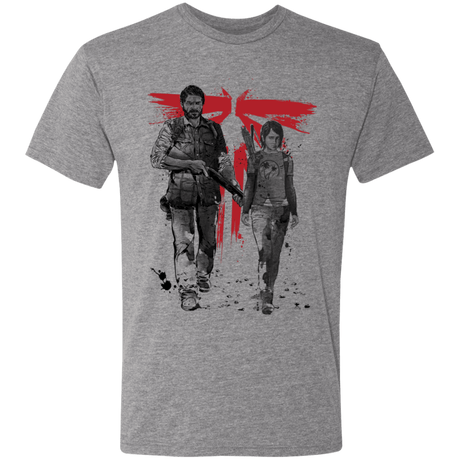 T-Shirts Premium Heather / S Lone Survivor and Cub Men's Triblend T-Shirt