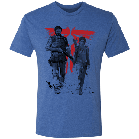 T-Shirts Vintage Royal / S Lone Survivor and Cub Men's Triblend T-Shirt